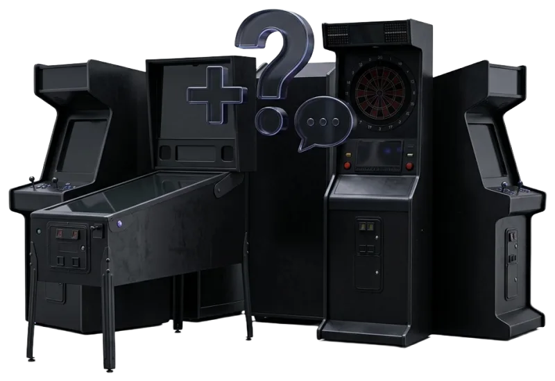 Weitere Automaten auf Anfrage von Games & More